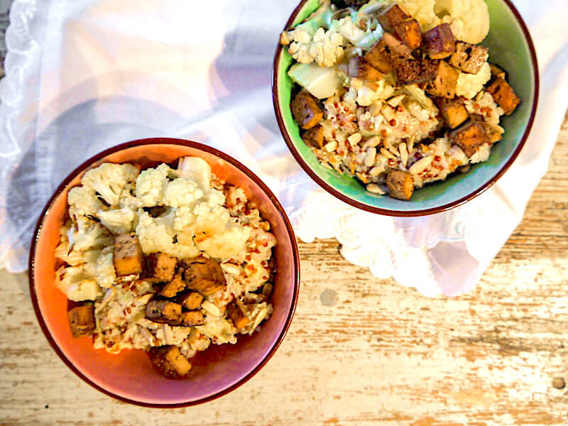 Rezept Quinoa Salat vegan Rezept Quinoa Salat vegan