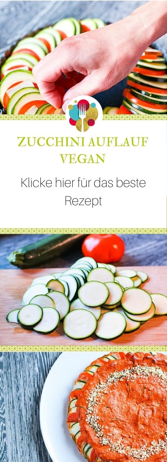 Zucchini Gemüseauflauf vegan mit Tofu und Tomaten Creme I Entdeckt von Vegalife Rocks: www.vegaliferocks.de✨ I Vleischlos glücklich, fit & Gesund✨ I Follow me for more inspiration @vegaliferocks #vegan #veganleben #veganessen #gemueseauflauf #gemueseauflaufvegan #veganerauflauf #zucchiniauflauf #auflaufmitzucchini Veganer Gemueseauflauf