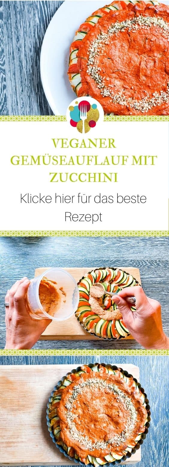 Zucchini Gemüseauflauf vegan mit Tofu und Tomaten Creme I Entdeckt von Vegalife Rocks: www.vegaliferocks.de✨ I Vleischlos glücklich, fit & Gesund✨ I Follow me for more inspiration @vegaliferocks #vegan #veganleben #veganessen #gemueseauflauf #gemueseauflaufvegan #veganerauflauf #zucchiniauflauf #auflaufmitzucchini Veganer Gemueseauflauf