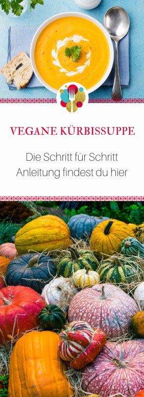 Kürbissuppe vegan von Vegalife Rocks: www.vegaliferocks.de✨ I Vleischlos glücklich, fit & Gesund✨ I Follow me for more vegan inspiration @vegaliferocks