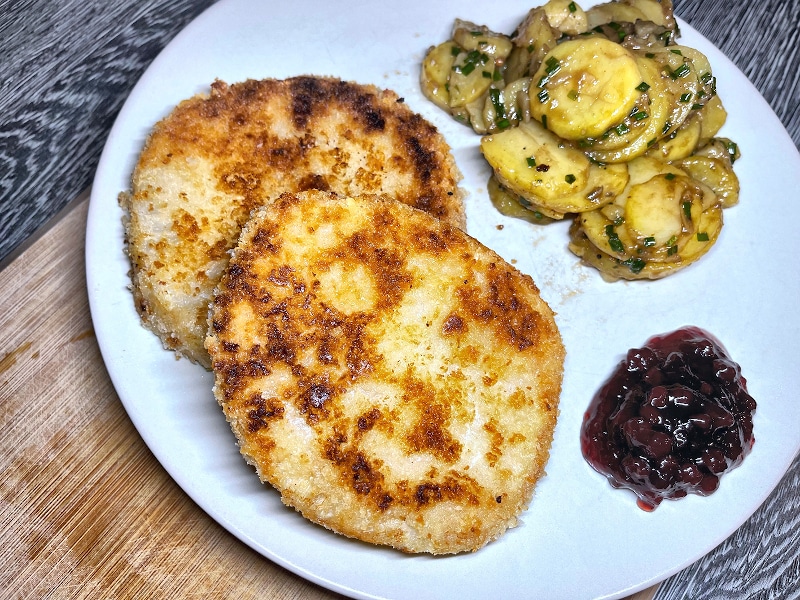 Veganes Schnitzel Sellerieschnitzel Veganes Schnitzel Sellerieschnitzel